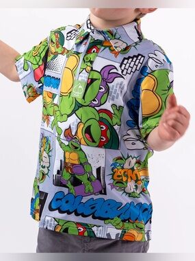 Pins and Aces Teenage Mutant Ninja Turtles Polo
